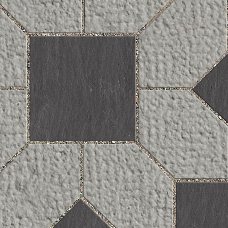 Textures   -   ARCHITECTURE   -   PAVING OUTDOOR   -   Pavers stone   -   Blocks mixed  - Pavers stone mixed size texture seamless 06205 - HR Full resolution preview demo
