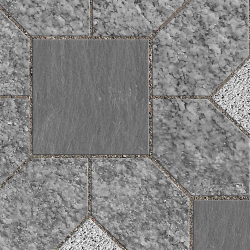 Textures   -   ARCHITECTURE   -   PAVING OUTDOOR   -   Pavers stone   -   Blocks mixed  - Pavers stone mixed size texture seamless 06206 - HR Full resolution preview demo