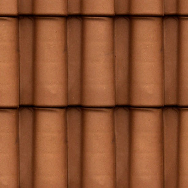 Portuguese clay roof tile texture seamless 03459