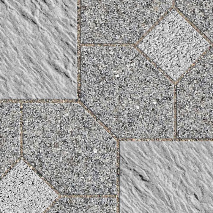 Textures   -   ARCHITECTURE   -   PAVING OUTDOOR   -   Pavers stone   -   Blocks mixed  - Pavers stone mixed size texture seamless 06208 - HR Full resolution preview demo