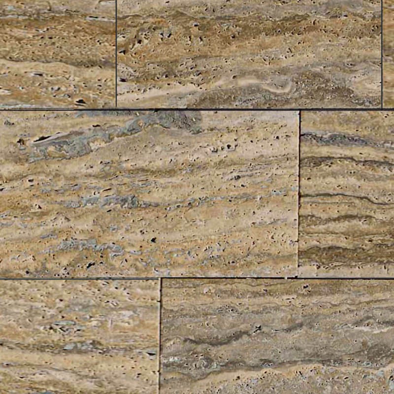 Textures   -   ARCHITECTURE   -   TILES INTERIOR   -   Marble tiles   -   Travertine  - Travertine floor tile texture seamless 14801 - HR Full resolution preview demo