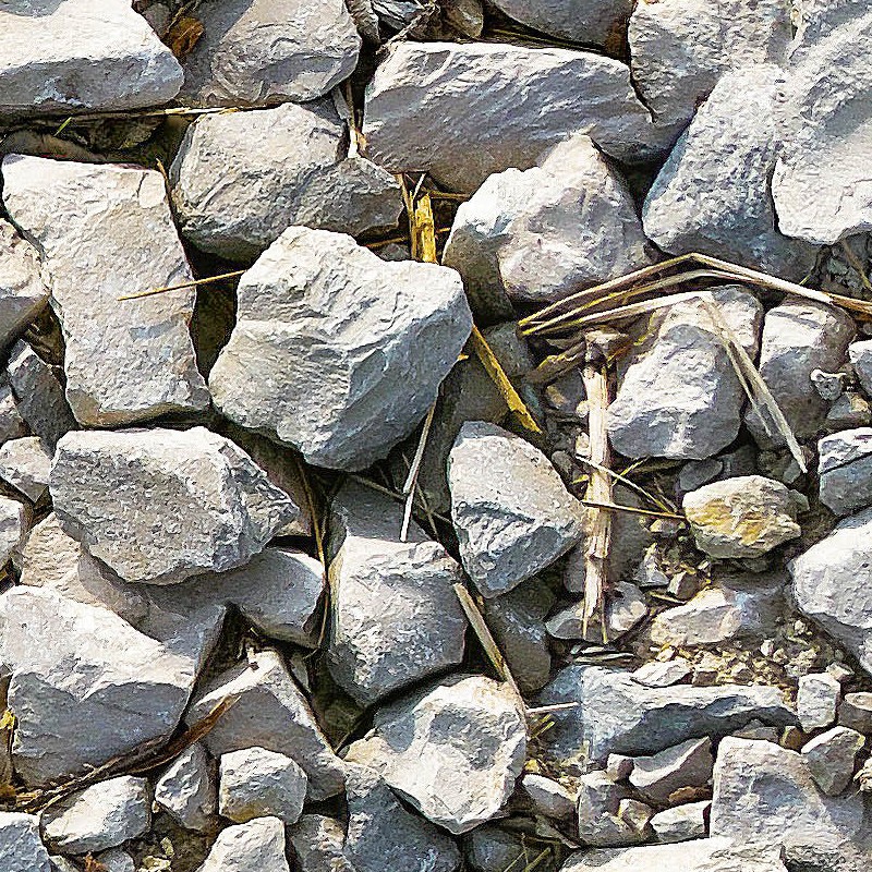 Textures   -   NATURE ELEMENTS   -   GRAVEL &amp; PEBBLES  - Gravel PBR texture seamless 21825 - HR Full resolution preview demo