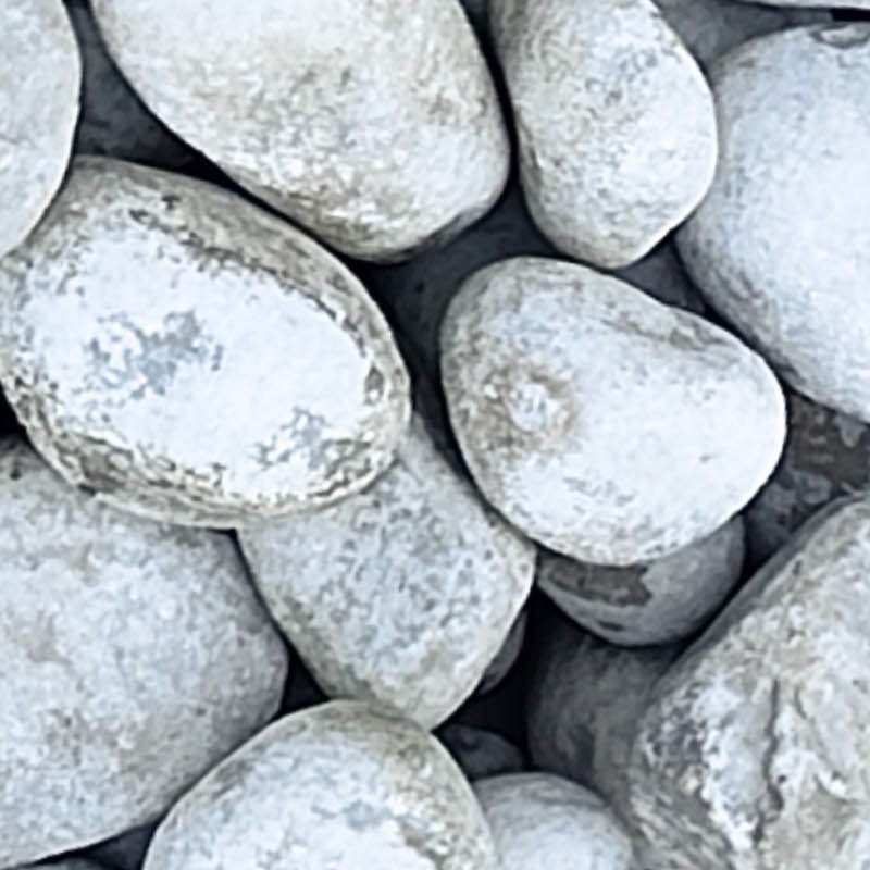 Textures   -   NATURE ELEMENTS   -   GRAVEL &amp; PEBBLES  - white pebbles pbr texture seamless 22397 - HR Full resolution preview demo