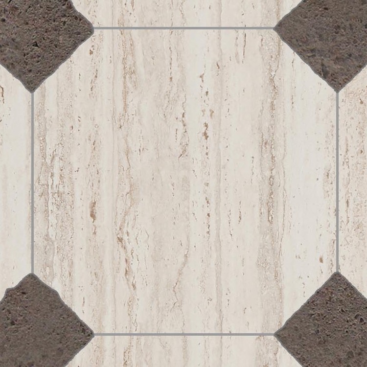 Textures   -   ARCHITECTURE   -   TILES INTERIOR   -   Marble tiles   -   Marble geometric patterns  - Travertine floor tile texture seamless 21134 - HR Full resolution preview demo