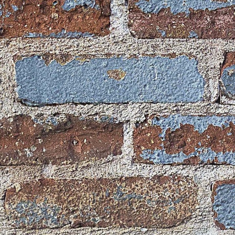 Textures   -   ARCHITECTURE   -   BRICKS   -   Damaged bricks  - Damaged bricks texture seamless 00119 - HR Full resolution preview demo