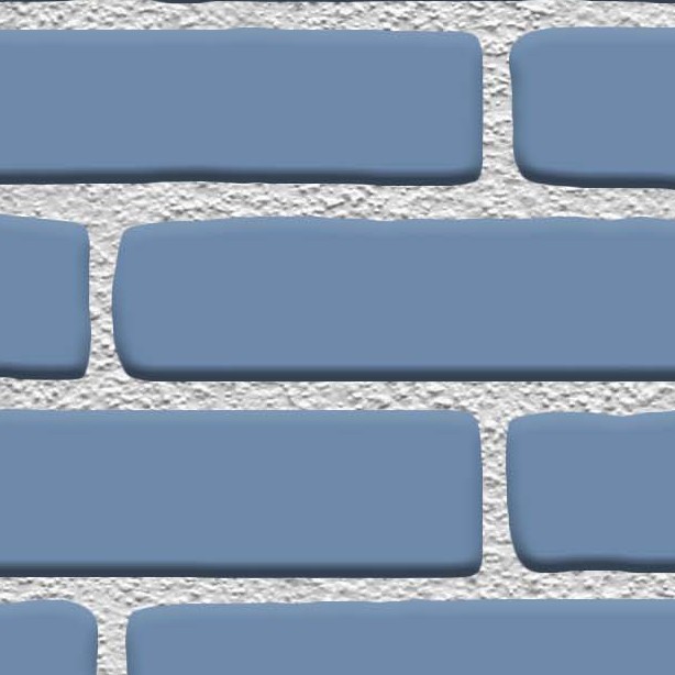 Textures   -   ARCHITECTURE   -   BRICKS   -   Colored Bricks   -   Smooth  - Texture colored bricks smooth seamless 00053 - HR Full resolution preview demo