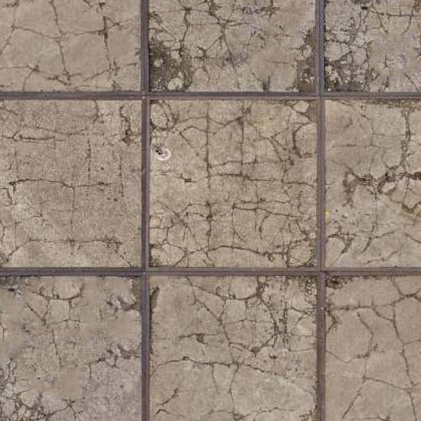 Textures   -   ARCHITECTURE   -   PAVING OUTDOOR   -   Concrete   -   Blocks damaged  - Concrete paving outdoor damaged texture seamless 05501 - HR Full resolution preview demo