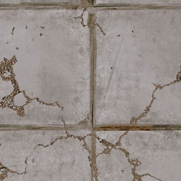 Textures   -   ARCHITECTURE   -   PAVING OUTDOOR   -   Concrete   -   Blocks damaged  - Concrete paving outdoor damaged texture seamless 05503 - HR Full resolution preview demo