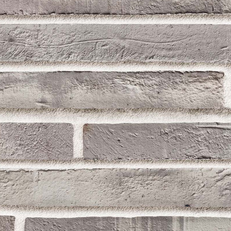 Textures   -   ARCHITECTURE   -   WALLS TILE OUTSIDE  - Clay bricks wall cladding PBR texture seamless 21726 - HR Full resolution preview demo