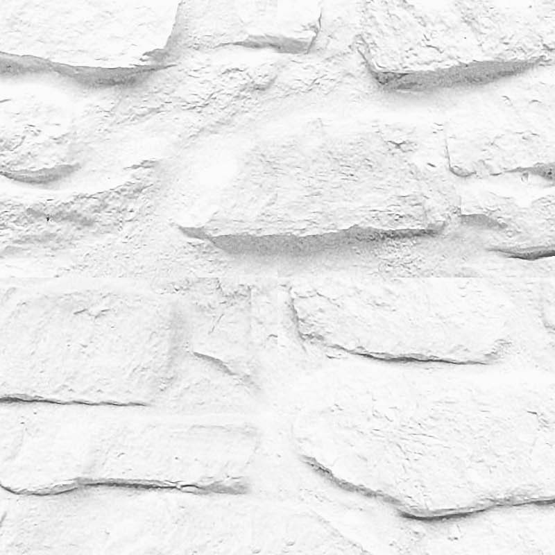 Textures   -   ARCHITECTURE   -   STONES WALLS   -   Stone walls  - white painted stone wall PBR texture seamless 21951 - HR Full resolution preview demo