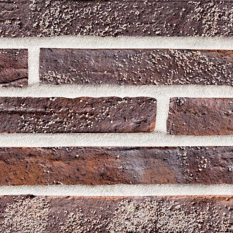 Textures   -   ARCHITECTURE   -   WALLS TILE OUTSIDE  - Clay bricks wall cladding PBR texture seamless 21730 - HR Full resolution preview demo
