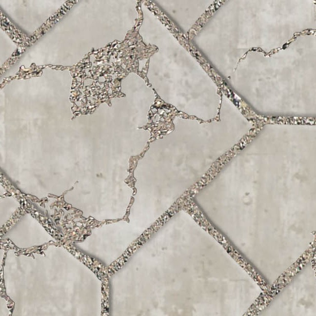 Textures   -   ARCHITECTURE   -   PAVING OUTDOOR   -   Concrete   -   Blocks damaged  - Concrete paving outdoor damaged texture seamless 05508 - HR Full resolution preview demo