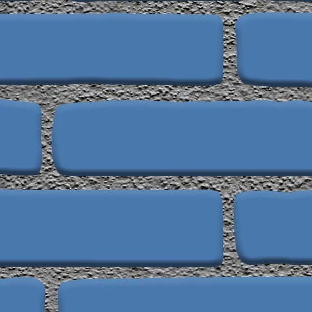 Textures   -   ARCHITECTURE   -   BRICKS   -   Colored Bricks   -   Smooth  - Texture colored bricks smooth seamless 00054 - HR Full resolution preview demo