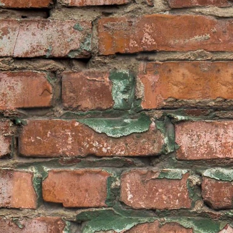 Textures   -   ARCHITECTURE   -   BRICKS   -   Damaged bricks  - Damaged bricks texture seamless 00132 - HR Full resolution preview demo