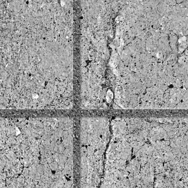 Textures   -   ARCHITECTURE   -   PAVING OUTDOOR   -   Concrete   -   Blocks damaged  - Concrete paving outdoor damaged texture seamless 05515 - HR Full resolution preview demo