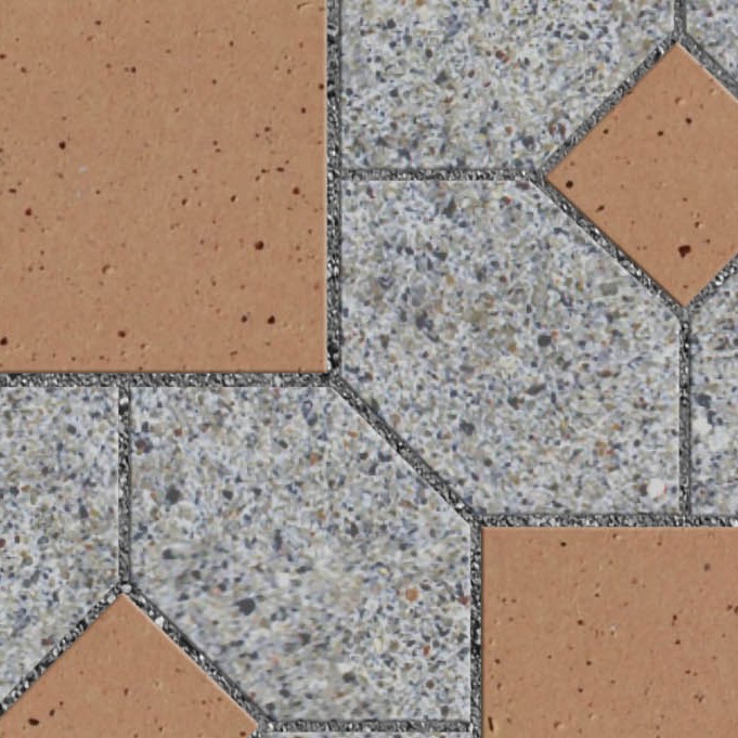 Textures   -   ARCHITECTURE   -   PAVING OUTDOOR   -   Concrete   -   Blocks mixed  - Paving concrete mixed size texture seamless 05597 - HR Full resolution preview demo