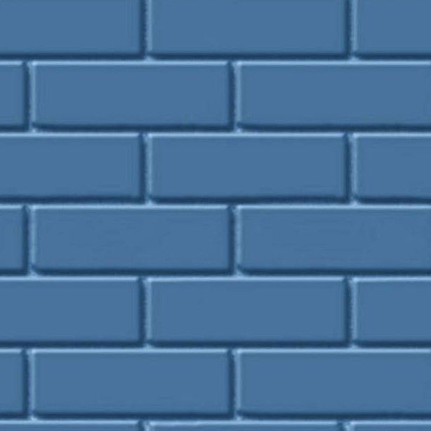 Textures   -   ARCHITECTURE   -   BRICKS   -   Colored Bricks   -   Smooth  - Texture colored bricks smooth seamless 00089 - HR Full resolution preview demo