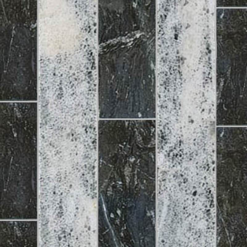 Textures   -   ARCHITECTURE   -   TILES INTERIOR   -   Marble tiles   -   Black  - Black and white marble tile texture seamless 14149 - HR Full resolution preview demo