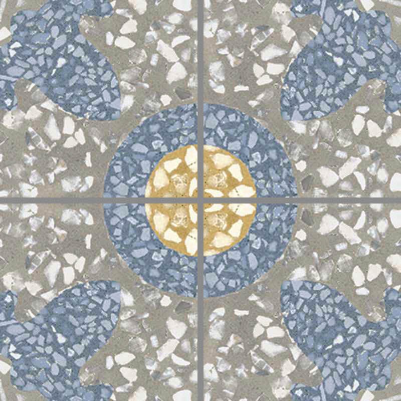 Textures   -   ARCHITECTURE   -   TILES INTERIOR   -   Terrazzo  - terrazzo cementine tiles pbr texture seamless 22099 - HR Full resolution preview demo