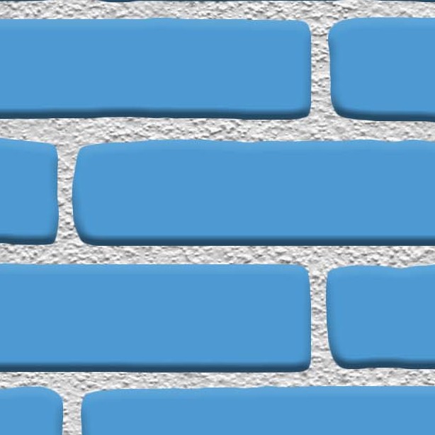 Textures   -   ARCHITECTURE   -   BRICKS   -   Colored Bricks   -   Smooth  - Texture colored bricks smooth seamless 00055 - HR Full resolution preview demo