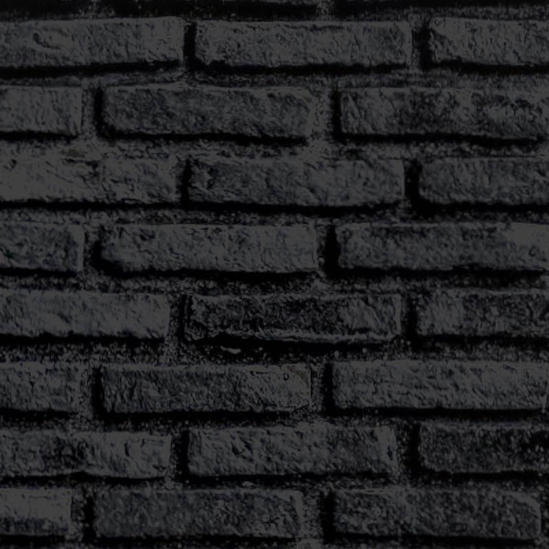 Textures   -   ARCHITECTURE   -   BRICKS   -   Colored Bricks   -   Rustic  - black brick wall PBR texture seamless 22022 - HR Full resolution preview demo