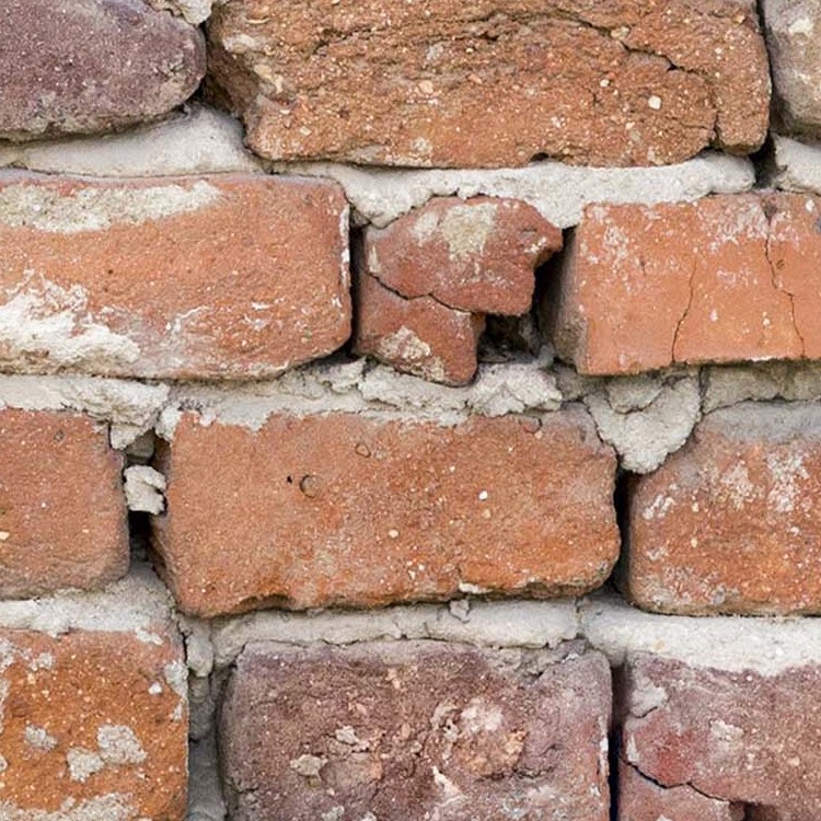 Textures   -   ARCHITECTURE   -   BRICKS   -   Damaged bricks  - Damaged bricks texture seamless 00142 - HR Full resolution preview demo