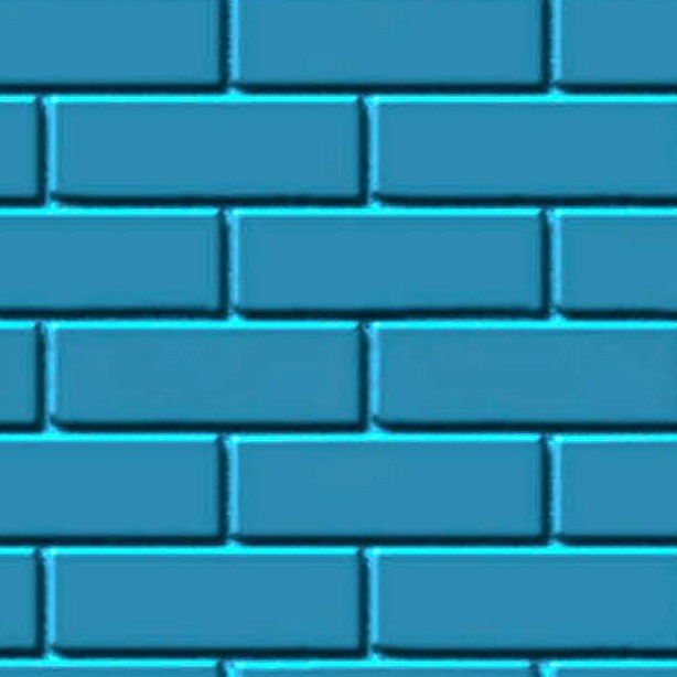Textures   -   ARCHITECTURE   -   BRICKS   -   Colored Bricks   -   Smooth  - Texture colored bricks smooth seamless 00092 - HR Full resolution preview demo