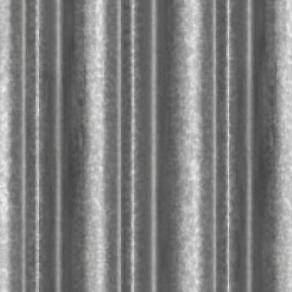 Textures   -   MATERIALS   -   METALS   -   Corrugated  - Corrugated metal texture seamless 09959 - HR Full resolution preview demo