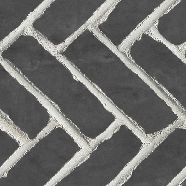 Textures   -   ARCHITECTURE   -   PAVING OUTDOOR   -   Concrete   -   Herringbone  - Concrete paving herringbone outdoor texture seamless 05832 - HR Full resolution preview demo