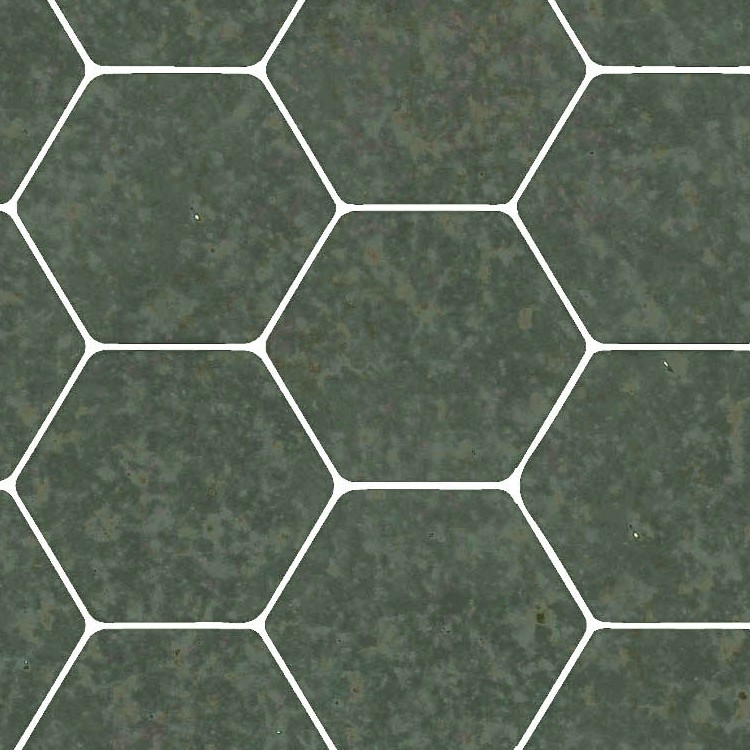 Textures   -   ARCHITECTURE   -   TILES INTERIOR   -   Hexagonal mixed  - hexagonal green marble tile texture seamless 21413 - HR Full resolution preview demo