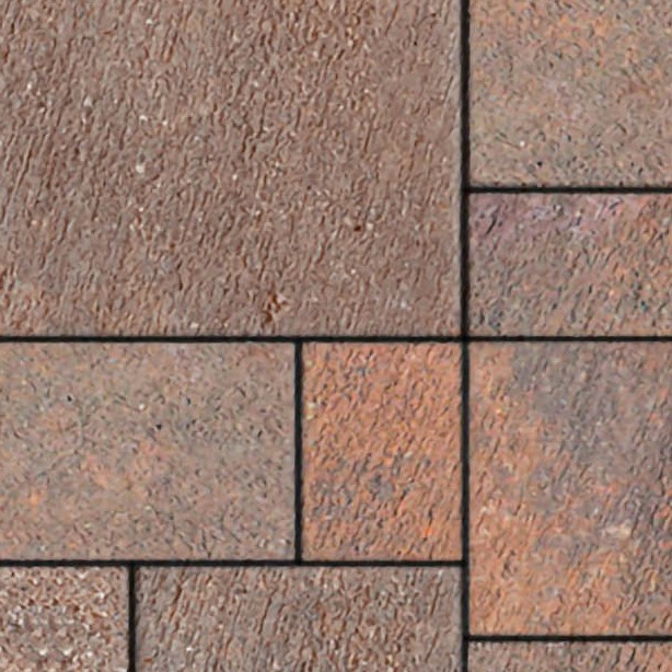 Textures   -   ARCHITECTURE   -   PAVING OUTDOOR   -   Pavers stone   -   Blocks mixed  - Pavers stone mixed size texture seamless 06134 - HR Full resolution preview demo