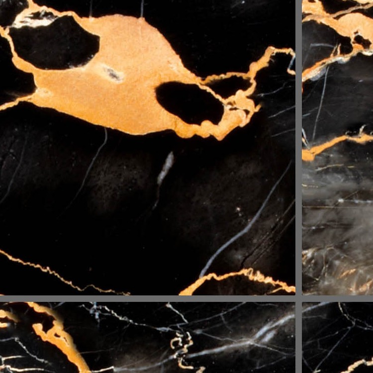 Textures   -   ARCHITECTURE   -   TILES INTERIOR   -   Marble tiles   -   Black  - black portoro gold tiles pbr texture seamless 22266 - HR Full resolution preview demo