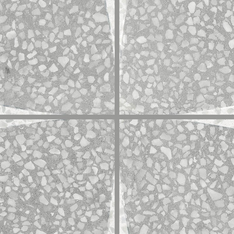 Textures   -   ARCHITECTURE   -   TILES INTERIOR   -   Terrazzo  - terrazzo floor cementine style pbr texture seamless 22169 - HR Full resolution preview demo