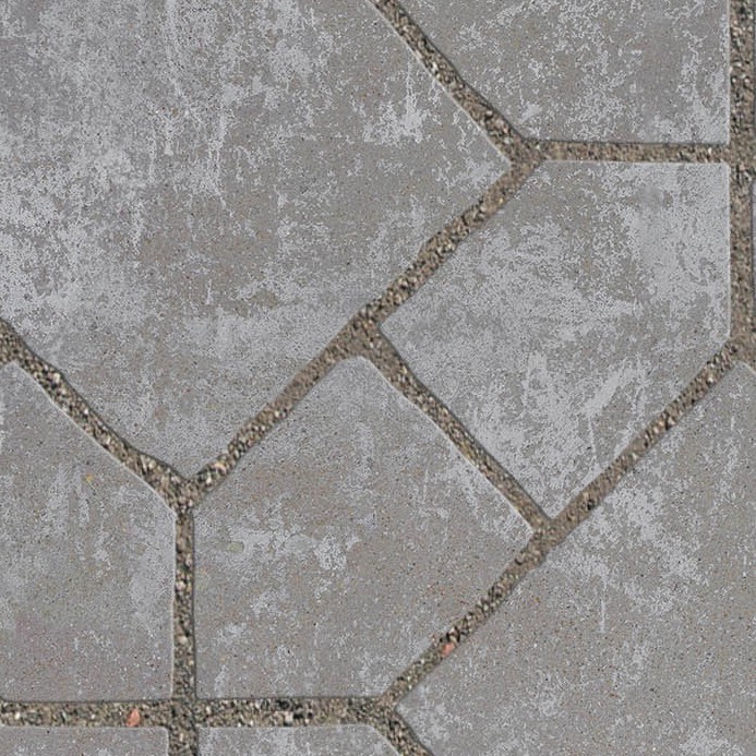 Textures   -   ARCHITECTURE   -   PAVING OUTDOOR   -   Concrete   -   Blocks damaged  - Concrete paving outdoor damaged texture seamless 05484 - HR Full resolution preview demo