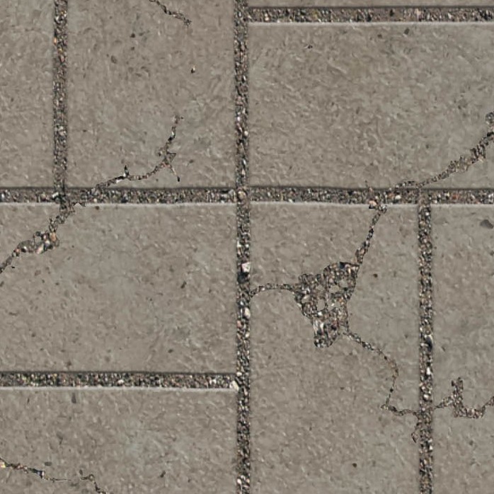 Textures   -   ARCHITECTURE   -   PAVING OUTDOOR   -   Concrete   -   Blocks damaged  - Concrete paving outdoor damaged texture seamless 05529 - HR Full resolution preview demo