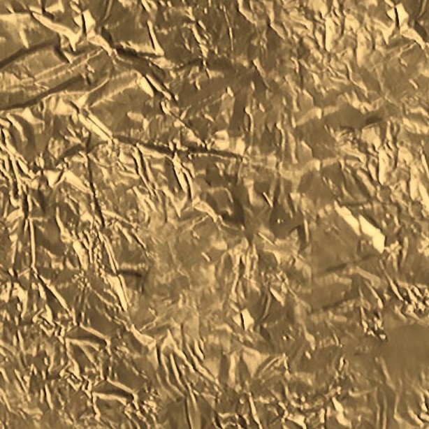 Textures   -   MATERIALS   -   METALS   -   Basic Metals  - Gold leaf metal texture seamless 09777 - HR Full resolution preview demo