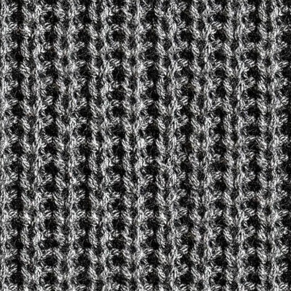 Textures   -   MATERIALS   -   FABRICS   -   Jersey  - Black wool knitted PBR texture seamless 21749 - HR Full resolution preview demo