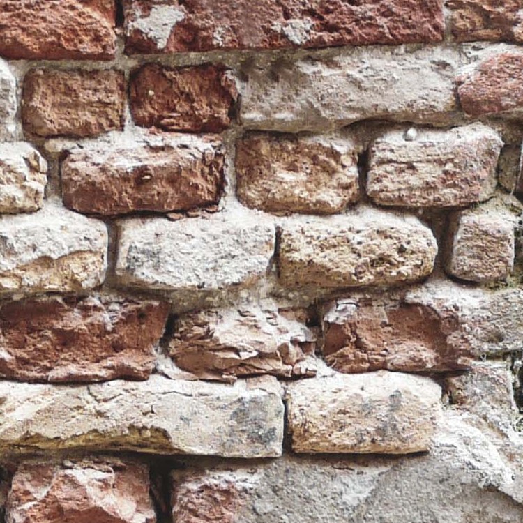 Textures   -   ARCHITECTURE   -   BRICKS   -   Damaged bricks  - Damaged wall bricks PBR texture seamless 21741 - HR Full resolution preview demo