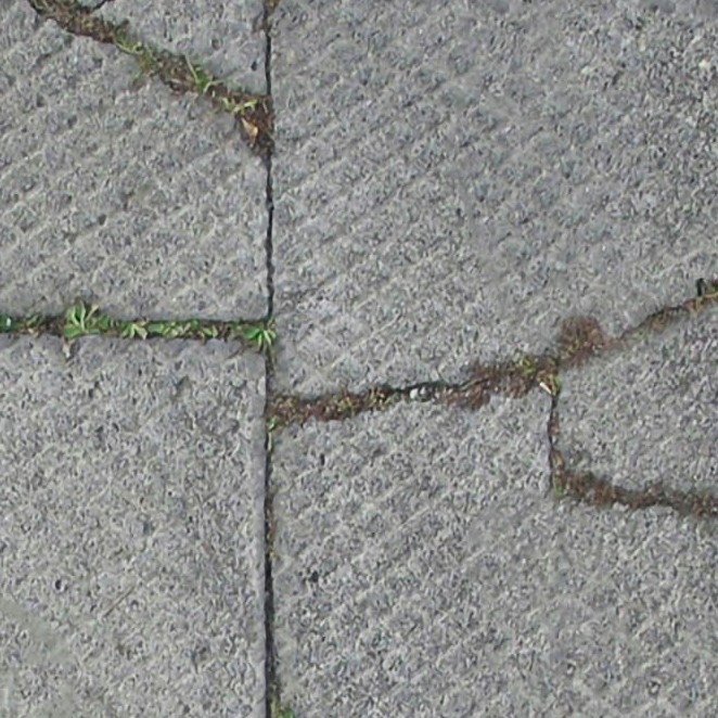 Textures   -   ARCHITECTURE   -   PAVING OUTDOOR   -   Concrete   -   Blocks damaged  - Concrete paving outdoor damaged texture seamless 05538 - HR Full resolution preview demo