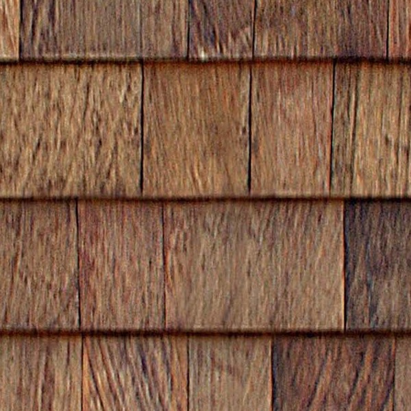 Wood Shingle Roof Texture Seamless 03836