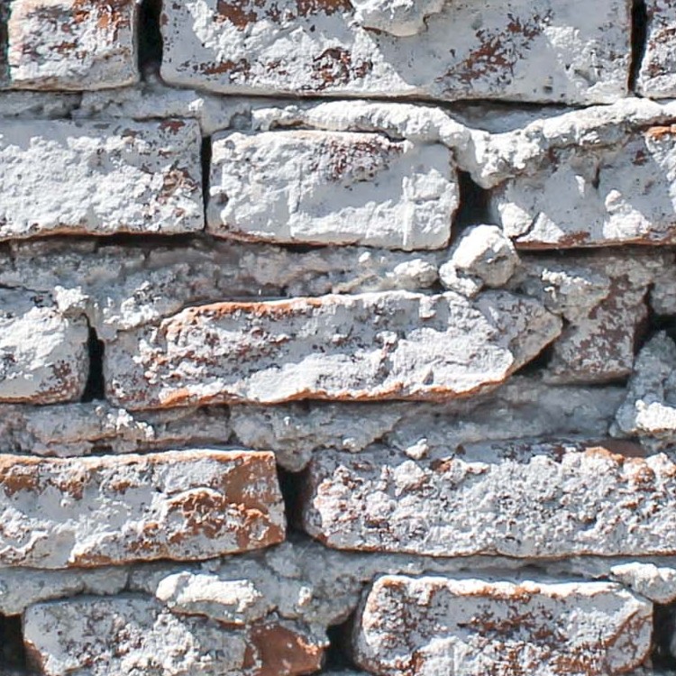 Textures   -   ARCHITECTURE   -   BRICKS   -   Damaged bricks  - Damaged bricks texture seamless 00107 - HR Full resolution preview demo
