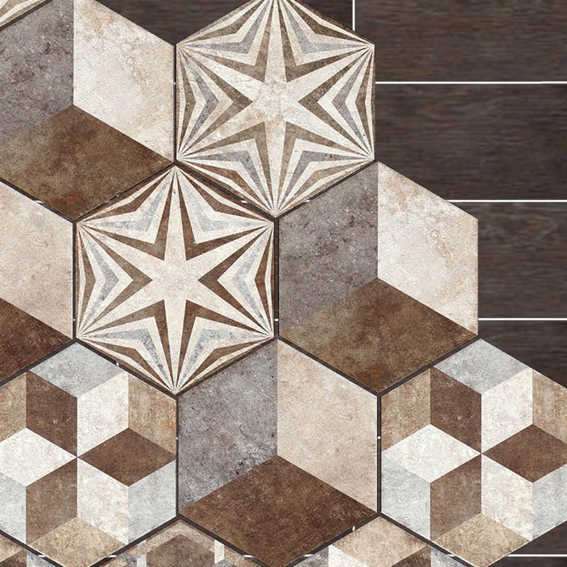 Textures   -   ARCHITECTURE   -   TILES INTERIOR   -   Hexagonal mixed  - Hexagonal tile texture seamless 16870 - HR Full resolution preview demo