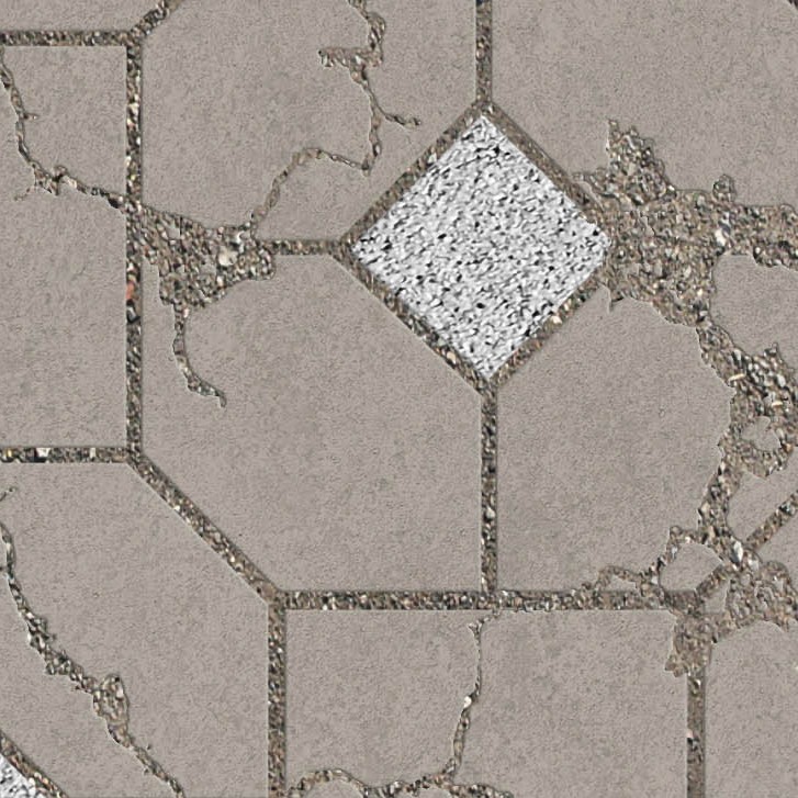 Textures   -   ARCHITECTURE   -   PAVING OUTDOOR   -   Concrete   -   Blocks damaged  - Concrete paving outdoor damaged texture seamless 05539 - HR Full resolution preview demo