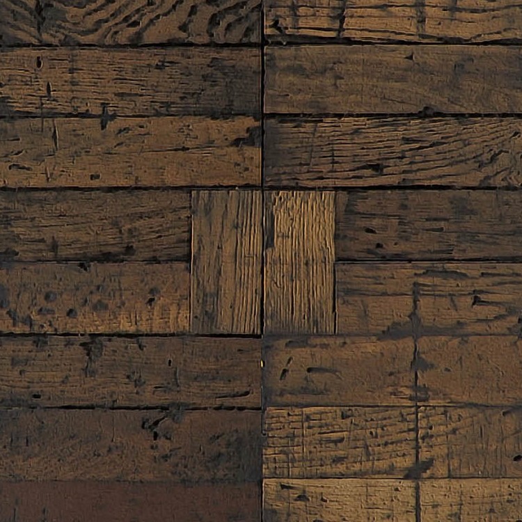 Textures   -   ARCHITECTURE   -   WOOD FLOORS   -   Parquet square  - Old dark wood flooring square texture seamless 20301 - HR Full resolution preview demo