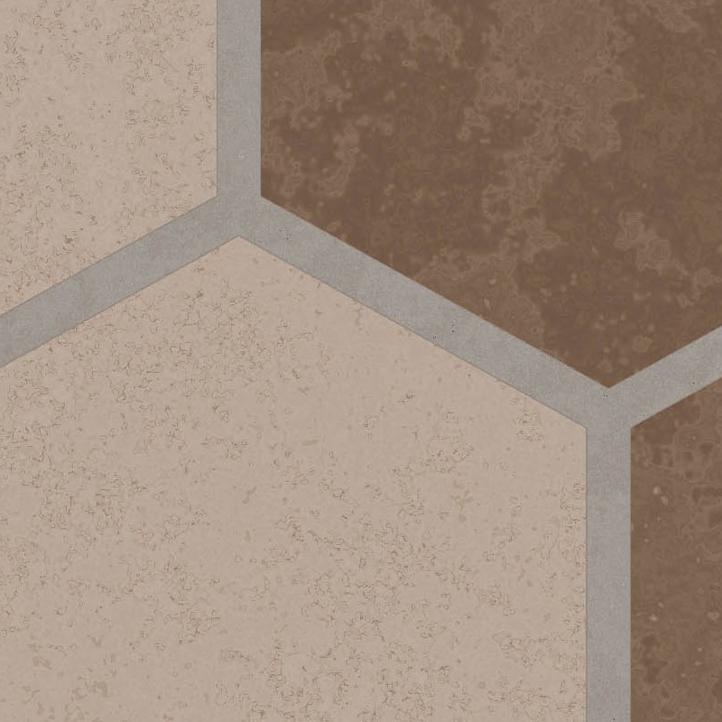 Textures   -   ARCHITECTURE   -   PAVING OUTDOOR   -   Hexagonal  - Concrete paving hexagon PBR texture seamless 21844 - HR Full resolution preview demo