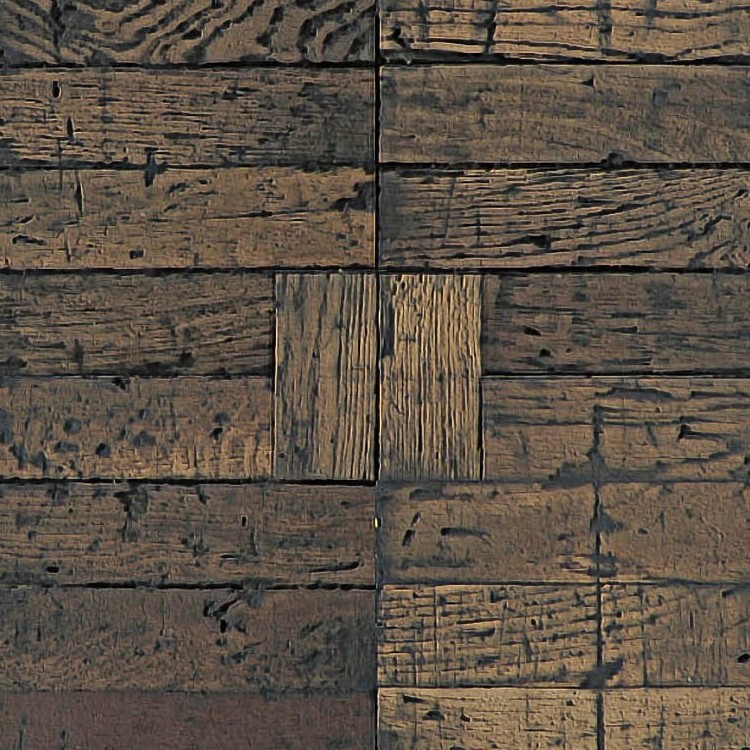 Textures   -   ARCHITECTURE   -   WOOD FLOORS   -   Parquet square  - Old dark wood flooring square texture seamless 20479 - HR Full resolution preview demo