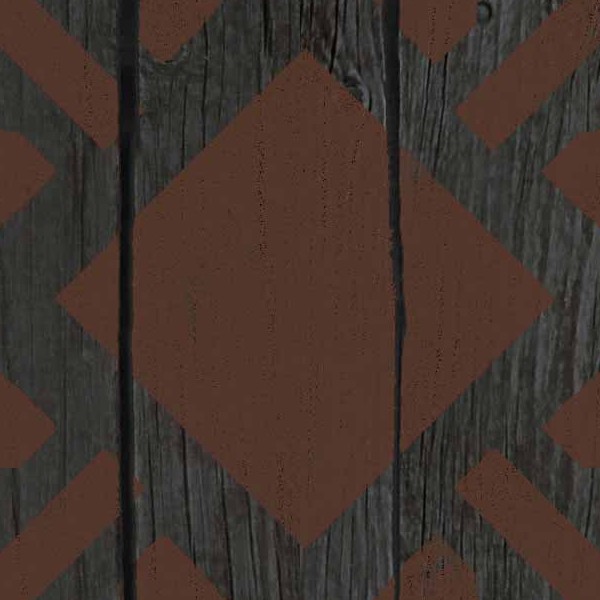 Textures   -   ARCHITECTURE   -   WOOD FLOORS   -   Decorated  - Parquet decorated stencil texture seamless 04689 - HR Full resolution preview demo