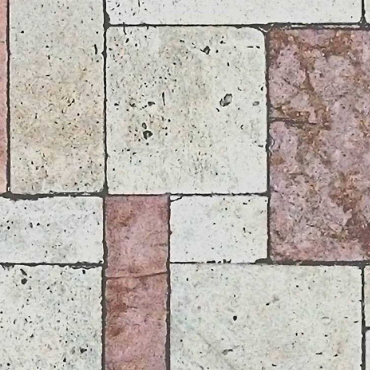 Textures   -   ARCHITECTURE   -   PAVING OUTDOOR   -   Pavers stone   -   Blocks mixed  - Pavers stone mixed size texture seamless 06152 - HR Full resolution preview demo