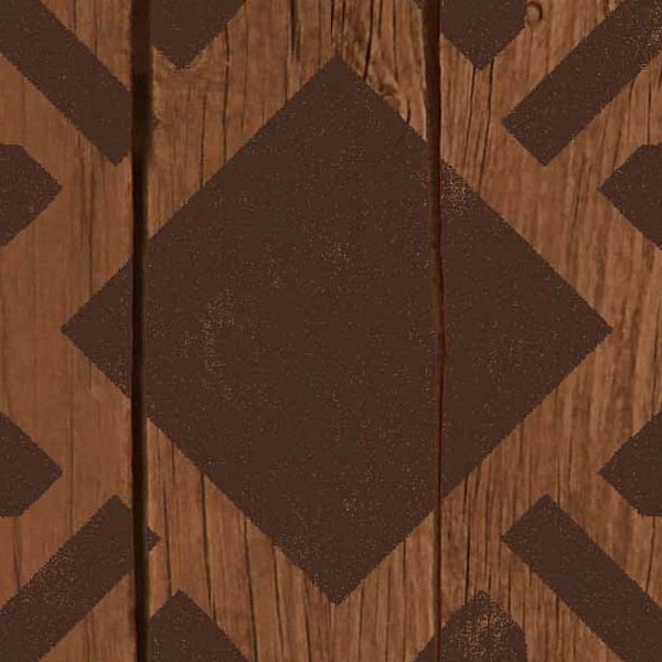 Textures   -   ARCHITECTURE   -   WOOD FLOORS   -   Decorated  - Parquet decorated stencil texture seamless 04693 - HR Full resolution preview demo