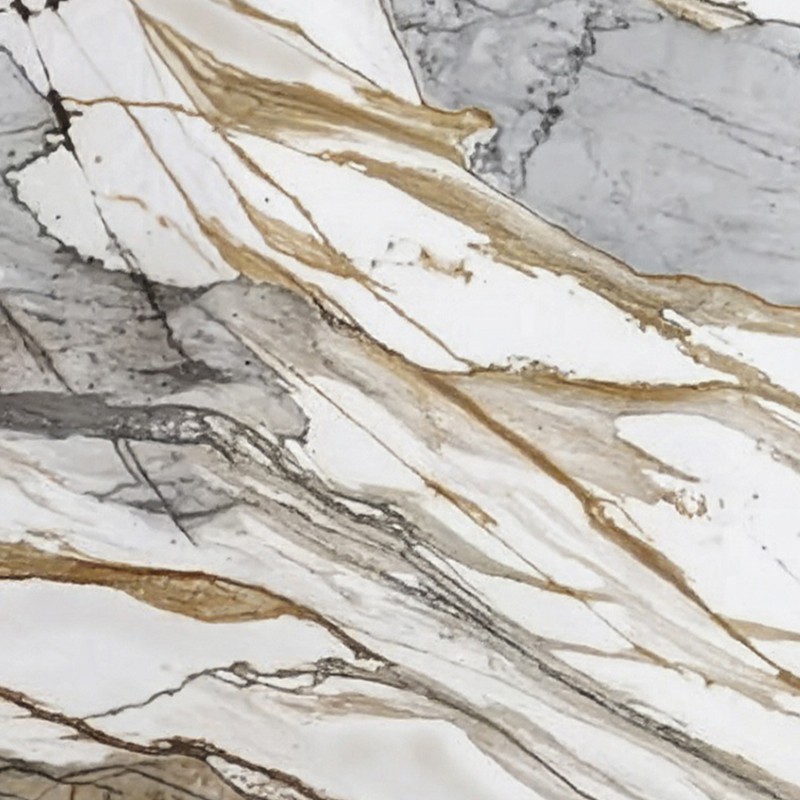 Textures   -   ARCHITECTURE   -   MARBLE SLABS   -   White  - Calacatta Macchia Antica marble slab prb texture seamless 22595 - HR Full resolution preview demo